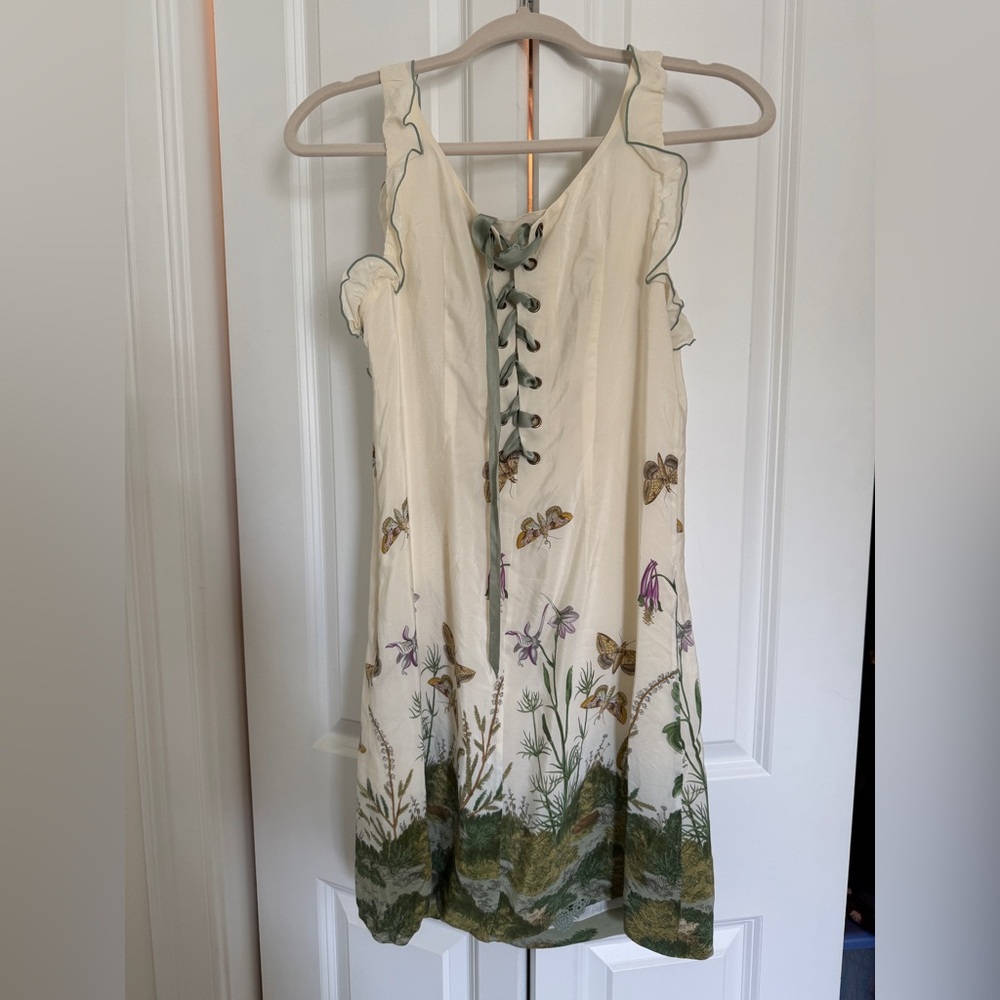 Floral Embroidered Sleeveless Dress